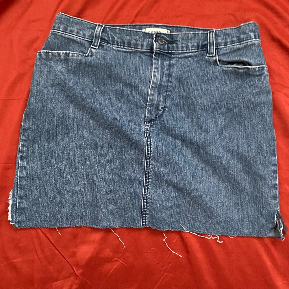 Vintage Denim Skirt